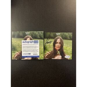Kacey Musgraves Deeper Well AUTOGRAPHED CD COA ACOA #SC98339